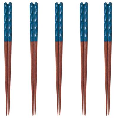 Happy Set of Made In PID5903 J-kitchens Chopsticks, 5, Material Wood, Chopsticks, Japan,