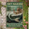 Vintage Tin Sign Decorative Metal Plaque Wall Art