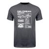 Back To The Future Delorean Schematic Tshirt Print Tshirt Unisex Cotton T Shirt Summer Hip Hop Tees Dz241