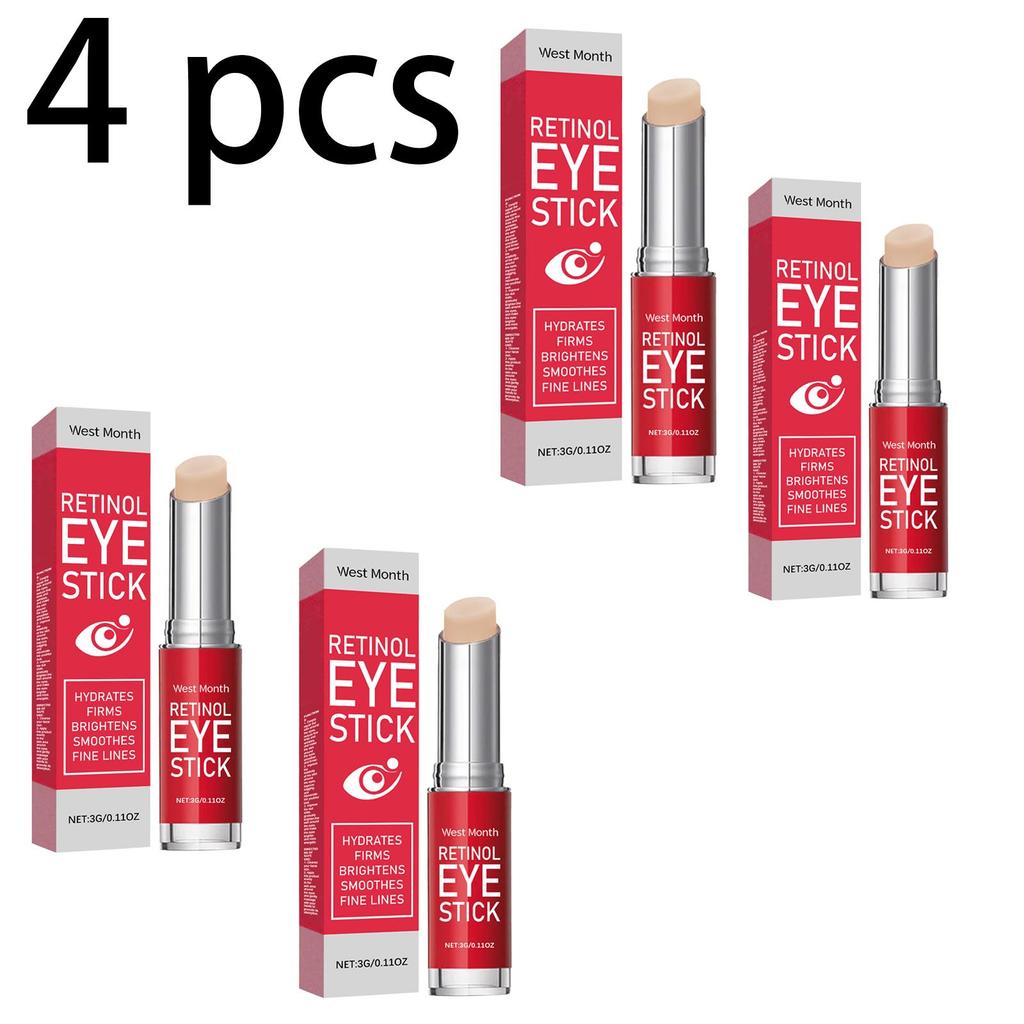 West&Month Retinolový oční krém v tyčince Zpevňující, Hydratační, Rozjasňující Masáž kolem očí Pro oční okolí 3g