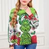Christmas Day Sweatshirts For Children Boys And Girls Knit Sweater Cute Shirt Fall Crewneck Pullover Tops
