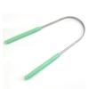 1PCS Stainless Steel Tongue Scraper Oral Tongue Cleaner Brush Tongue Toothbrush Oral Hygiene High Quality Tounge Scraper