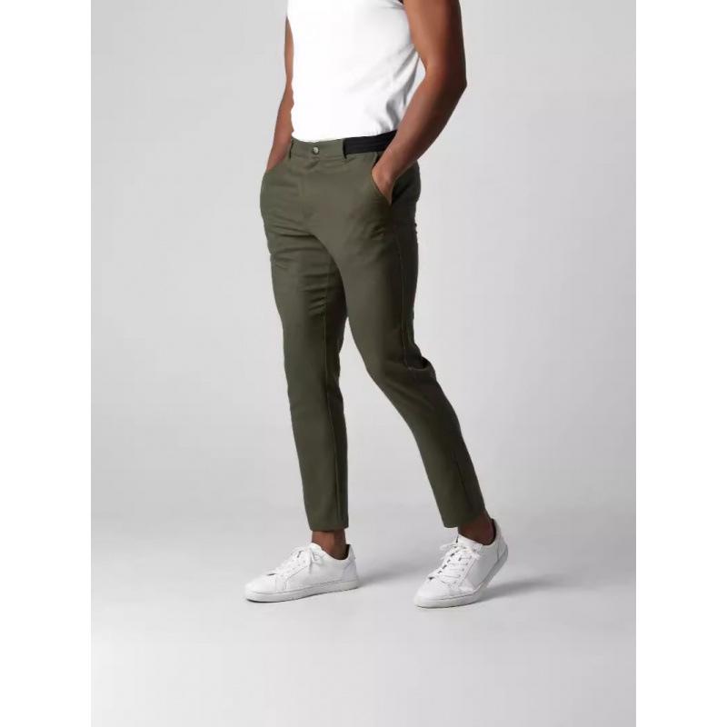 Four Seasons Men's Japanese Style Casual Cotton Pants - Breathable, Versatile, and Youthful