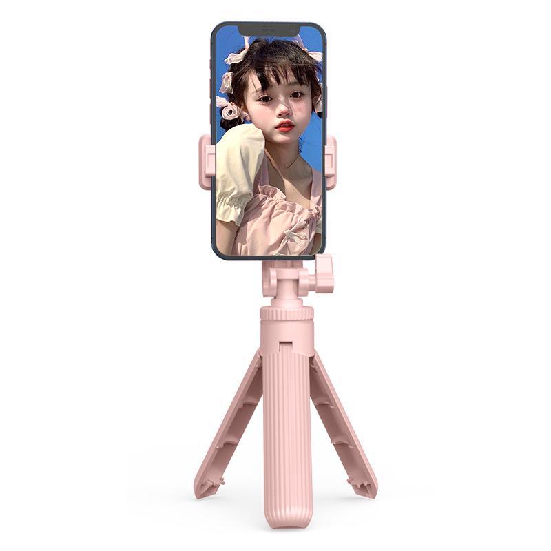 

Мини-штатив для мобильного телефона: Складная стойка для селфи и прямых трансляций D09 Pink розовый