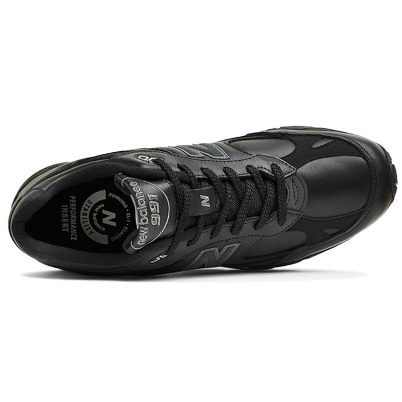 New Balance Women's 991 Made In England 'Black Grey' Women's Sneakers W991TK