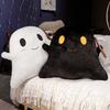 Cartoon Soft Ghost Pillow Plush Toy Doll Ghost Doll Home Pillow Ragdoll Halloween Gift