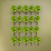 Model Tree 20 Pcs 3.5cm Building Model DIY Decorate
