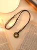 Vintage Viking Rune Round Titanium Steel Pendant Necklace Roman Numeral Sweater Chain Adjustable Necklace