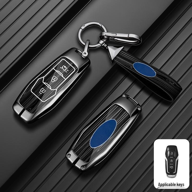 Compatible Key Case for Ford Mondeo, Edge, EVOS, Explorer, and Focus