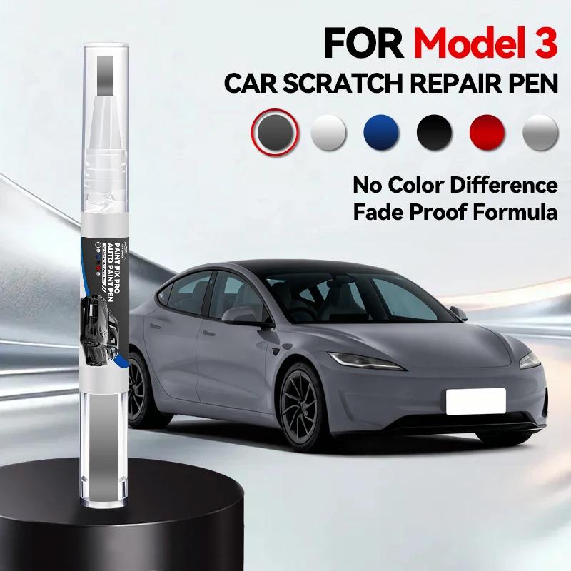 

Car Dedicated For Tesla Model 3 Car Scratch Paint Pen Deep Scratch Repair Removal White Black Red Silver blue grey Scratch Repai