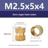 M1-M10 Knurled Brass Heat Insert Nut for Injection Molding