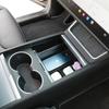AABLT1 Central Control Storage Box for New Model Y Juniper 2025 Organizer Armrest Box Car Center Console Storage Silicone Pad
