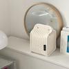 Simple Toast Shape Tissue Box Minimalist Napkin Paper Holder Organizer for Home Office Car Desktop Decoration