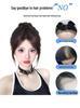 Fluffy Volume Boost Real Human Hair Extensions for Women – Seamless Air Bangs & Bald Spot Coverage