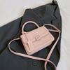 Summer New Simple Small Square Bag, High-quality Texture Portable Small Bag, Versatile Shoulder Messenger Bag