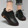 Handmade Beef Tendon Soft-soled Mother Shoes Women's Spring and Summer New Flat-soled Single Shoes Casual Shoes