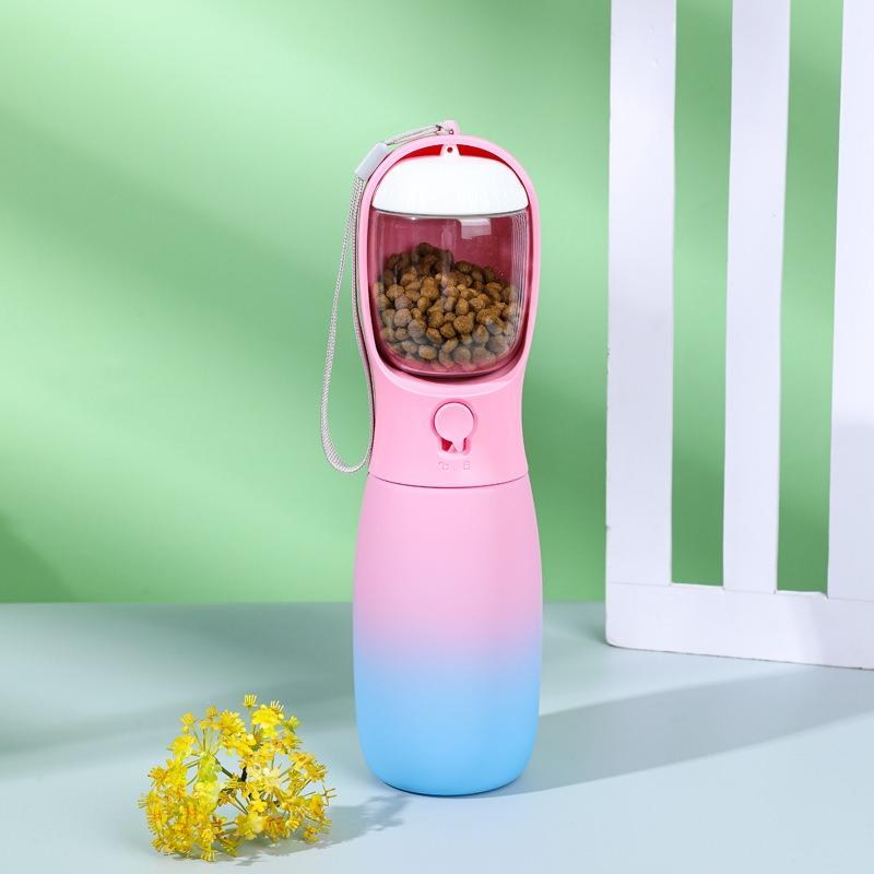 Pet Food Water Cup, Outdoor Portable Water Bottle, Heat-resistant Multi-functional Pet Food Cup, Pet Water Cup