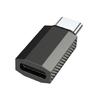 Rechtwinkliger USB-C-Adapter, 100W USB-C-Buchse auf USB-C-Stecker Verlängerungsadapter Typ-C-Strommessgerät Tester für Laptop USB-C