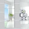 Self-Adhesive Acrylic Mirror Bathroom Shower Makeup Anti Fog Mirror Sticker Tile Shaving Mirror For Door Wardrobe Home Decor