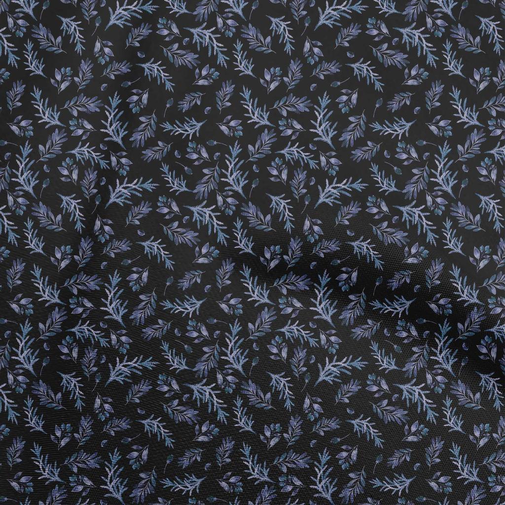 oneOone Cotton Poplin Baby Blue Fabric Tropical Sewing Material Print Fabric By The Yard 42 Inch