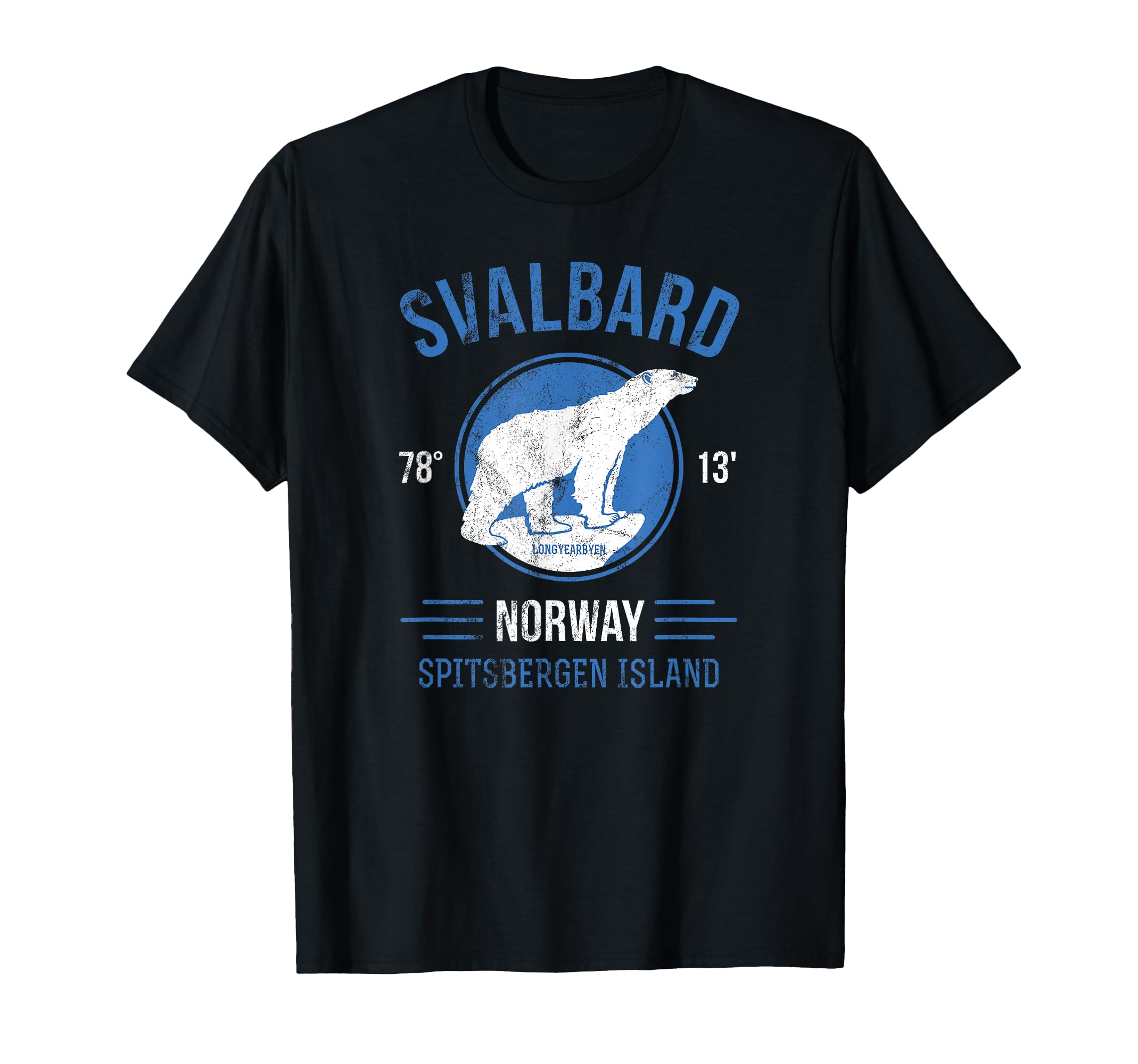 

Svalbard Polar Bear Aurora | Longyearbyen Spitsbergen Norway T-Shirt
