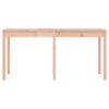 Garden Table 159.5 x 82.5 x 76 cm Solid Douglas Fir Wood