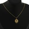 5pcs Gold Color Plated Stainless Steel Hollow Heart Charms Pendant DIY Jewelry Findings Women Necklace Bracelet Anklet Making