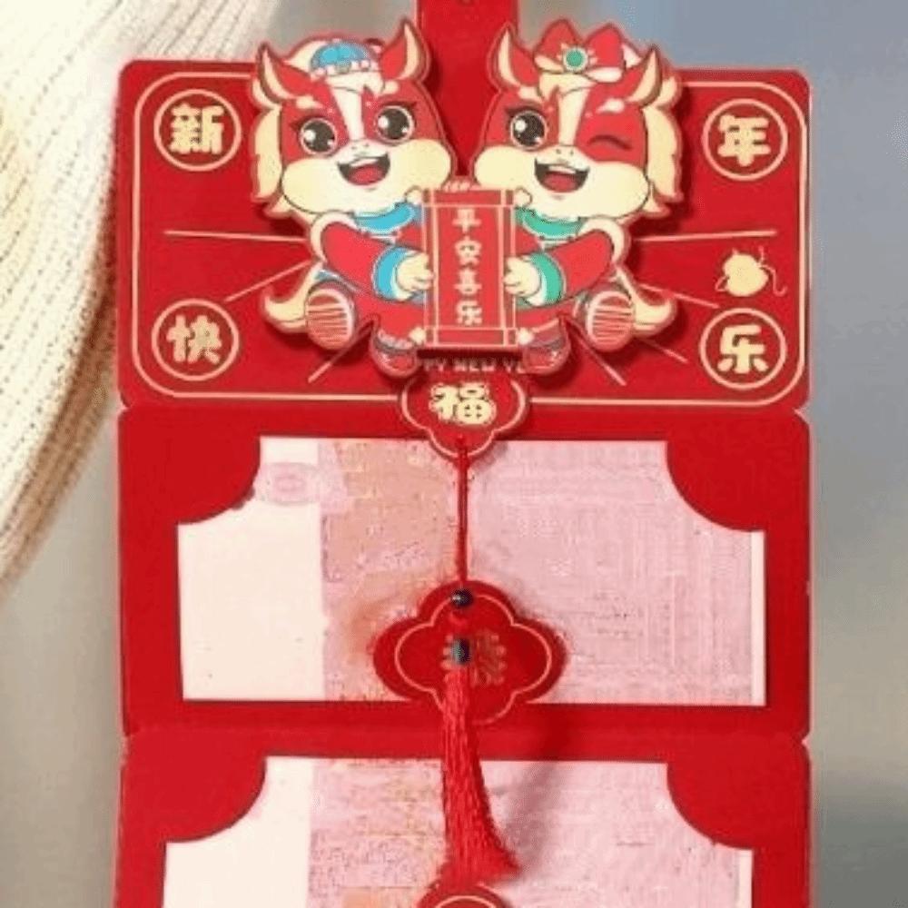 Traditional Folding Red Envelope 2026 Horse Year Lucky Money Pocket Children Gifts