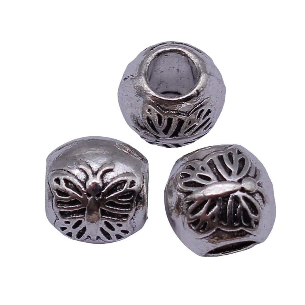 Animal Spacer Beads Large Hole Charms For Necklace Jewelry Making Starter Kit
