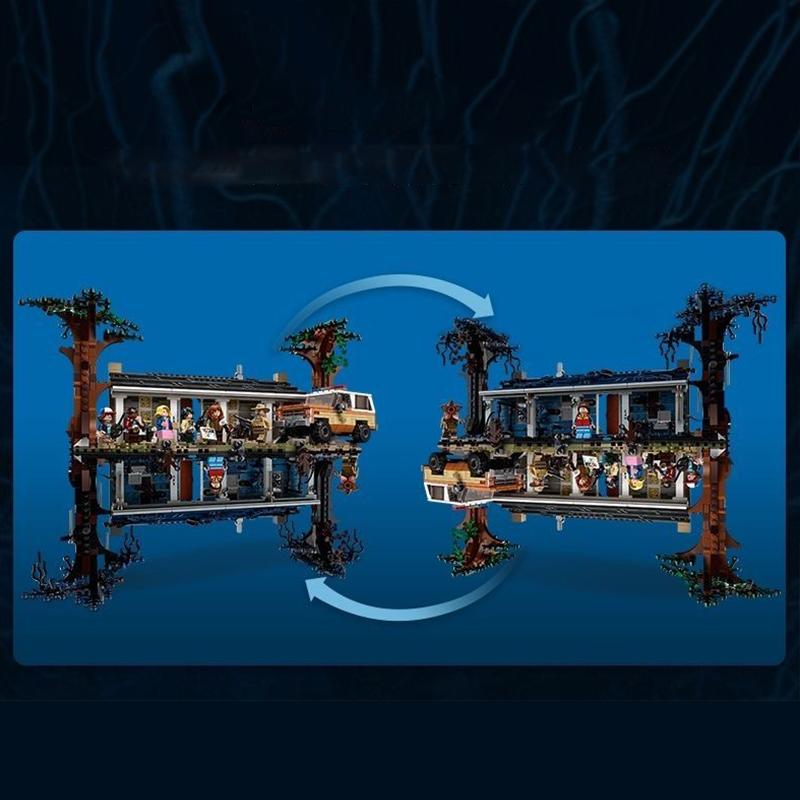 75810 Stavebnice Vzhůru nohama Sada kostek Hračky Pro děti Narozeniny Vánoční Dárky 2287ks