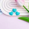 Peach Heart Resin Accessories: DIY Phone Case, Water Cup Patch, Car Storage, Shoe & Clothing Headdress