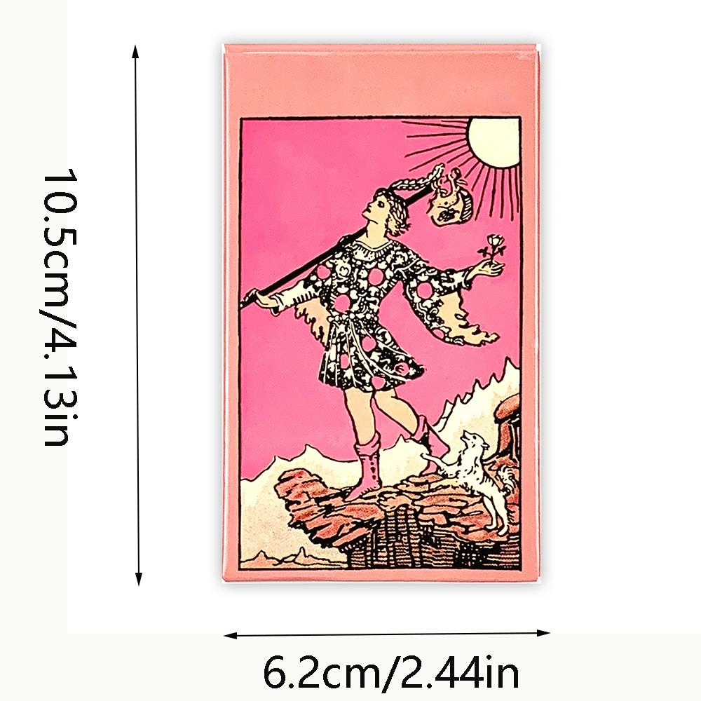 Tarot Cards Game Family Gathering Card Game Divination Deck English Versions Edition Oracle Board Playing Table Game