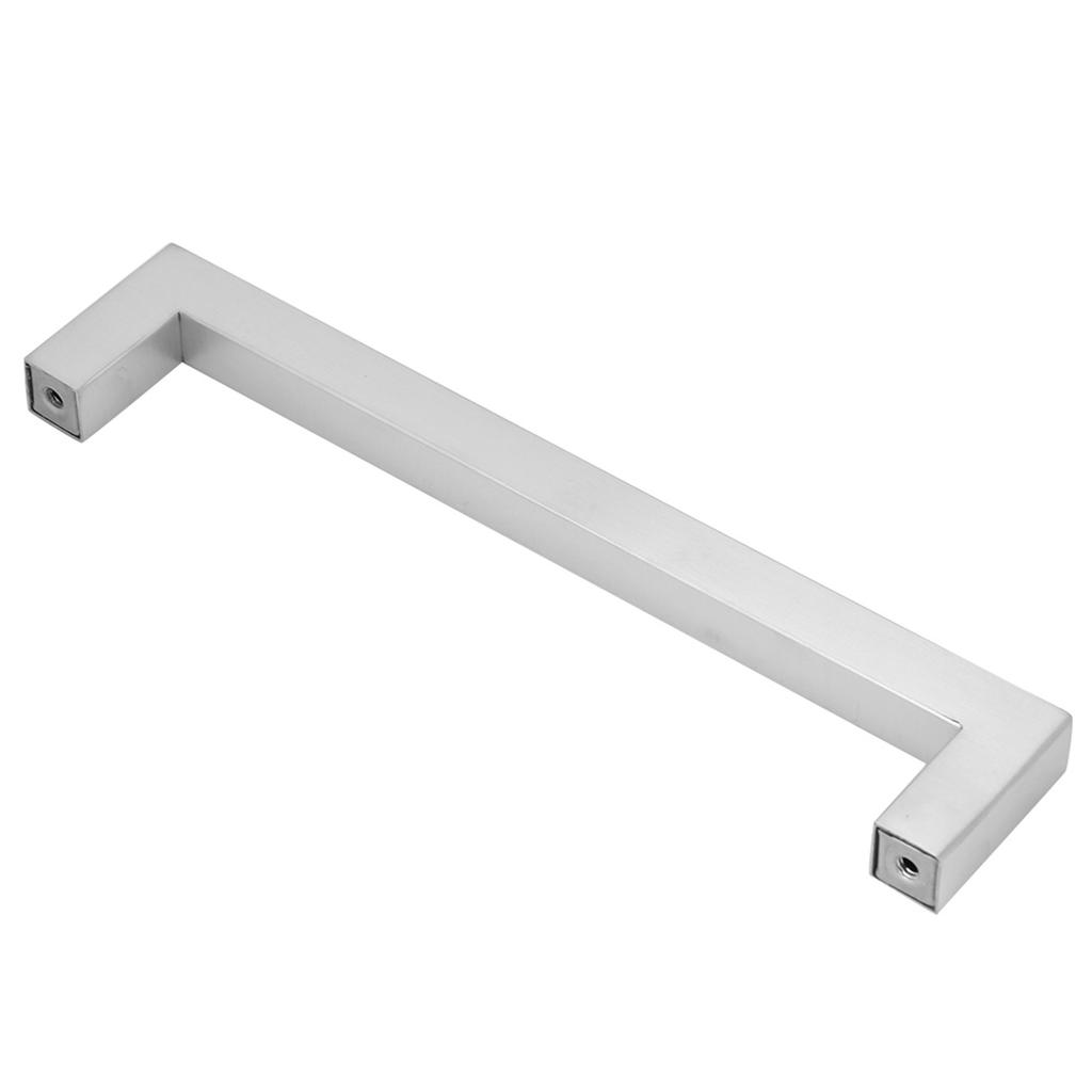 Maniglia Argentata per Armadietto in Acciaio Inossidabile 304 da 12 mm Semplice Accessorio per Ante di Mobili(108mm)