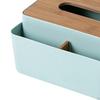 Multifunctional Tissue Box Cover Holder Desk Organizer Rectangle Bedside Decorative for