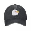 Low Poly Bald Eagle Baseball Cap Rave Dad Hat Tea Hat New In Hat Womens Hats Unisexs