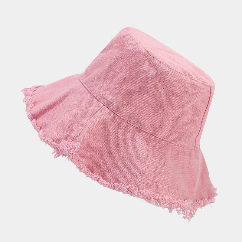 

Унисекс Панама из стираного хлопка с широкими полями – Мягкая, с отделкой по краю, Идеально подходит для летних пляжных дней на открытом воздухе One Size темно-розовый