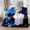 Record of Ragnarok Anime Cartoon Weiche Plüschdecke, Flanelldecke, Überwurfdecke für Wohnzimmer, Schlafzimmer, Bett, Sofa, Picknick-Abdeckung