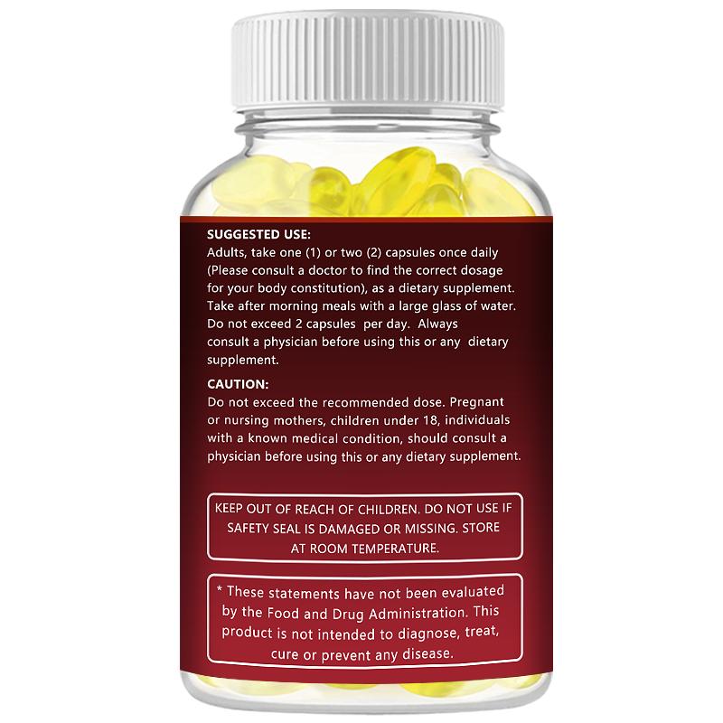 Coenzyme Q10, soybean oil, bovine gelatin, glycerol, Heart Health Supplements, 300mg