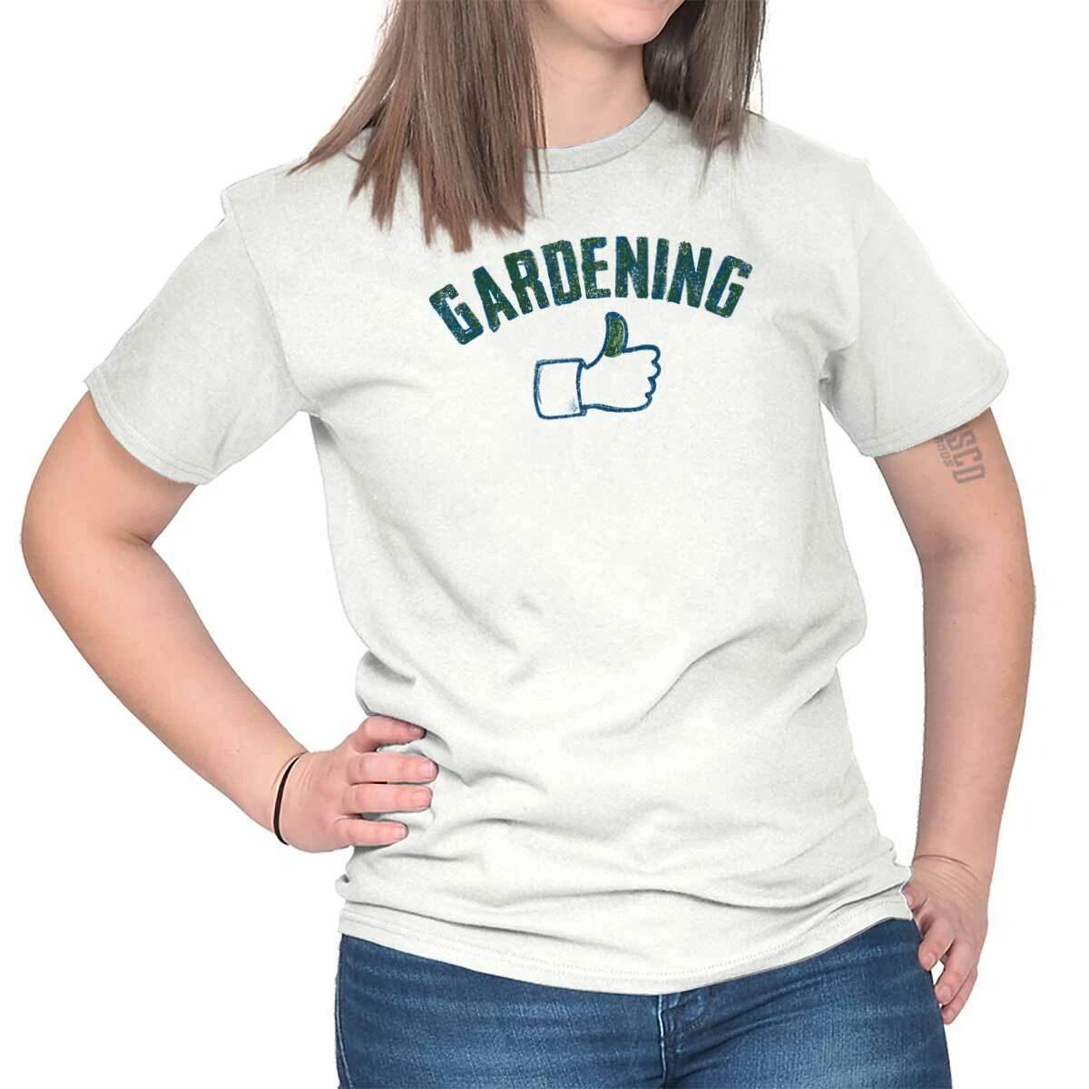 Love Gardening Gardeners Funny Gifts Plants Womens or Mens Crewneck T Shirt Tee XXXL