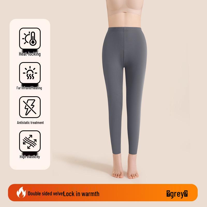 2025 Damen Warme Samt-Leggings - Herbst/Winter Plus Wolle Dünner Stil