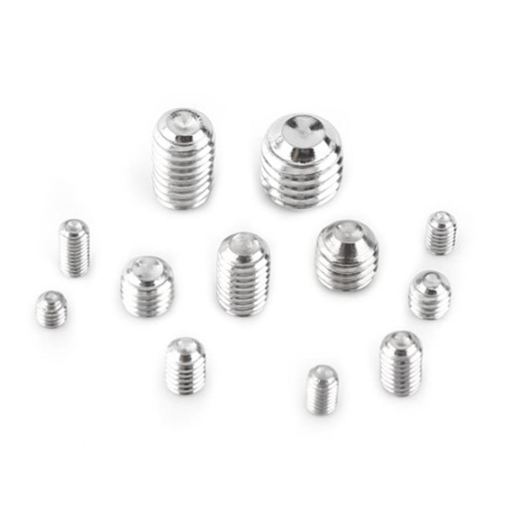 240pcs 304 Stainless Steel M3///M6/M8 Hex Socket Set Screws Assortment Kit