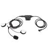 7.1mm Motorcycle Headset Noise Reduction Stereo Sound Bilateral Helmet Headphone with U94 PTT for