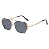 Cool Square Designer Sunglasses Women Men Metal Frame Geometric Sun Glasses Female Male Brand Fashion Oculos De Sol UV400
