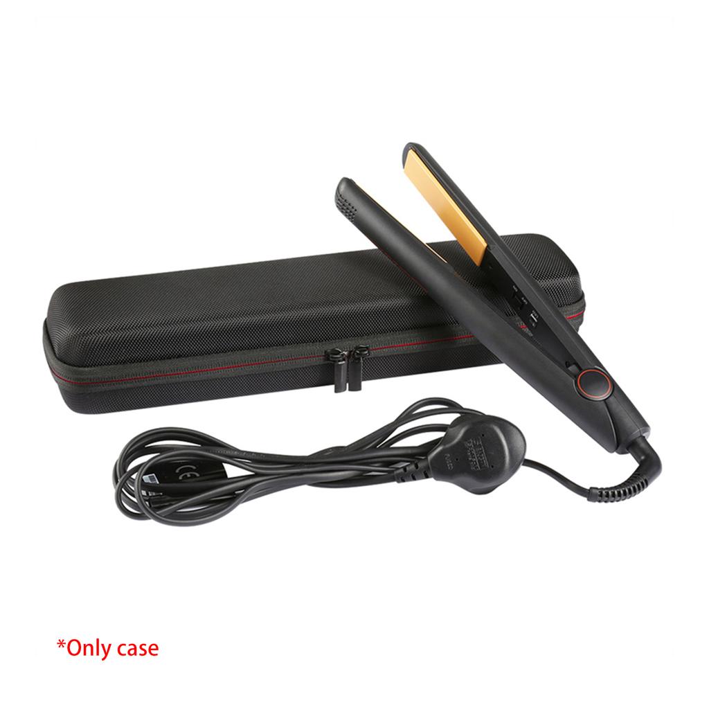 Portable EVA Hair Straightener Storage Bag Curling Iron Storage Container EVA Hair Straightener Protective Travel Carrying Case