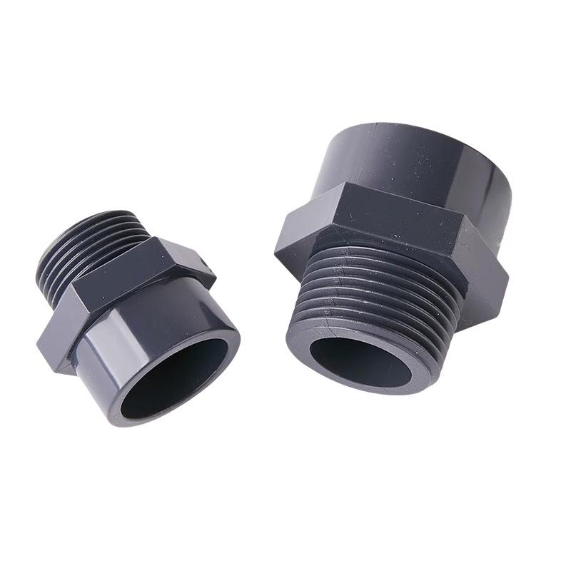 Lixian PVC Male Thread Straight Connector