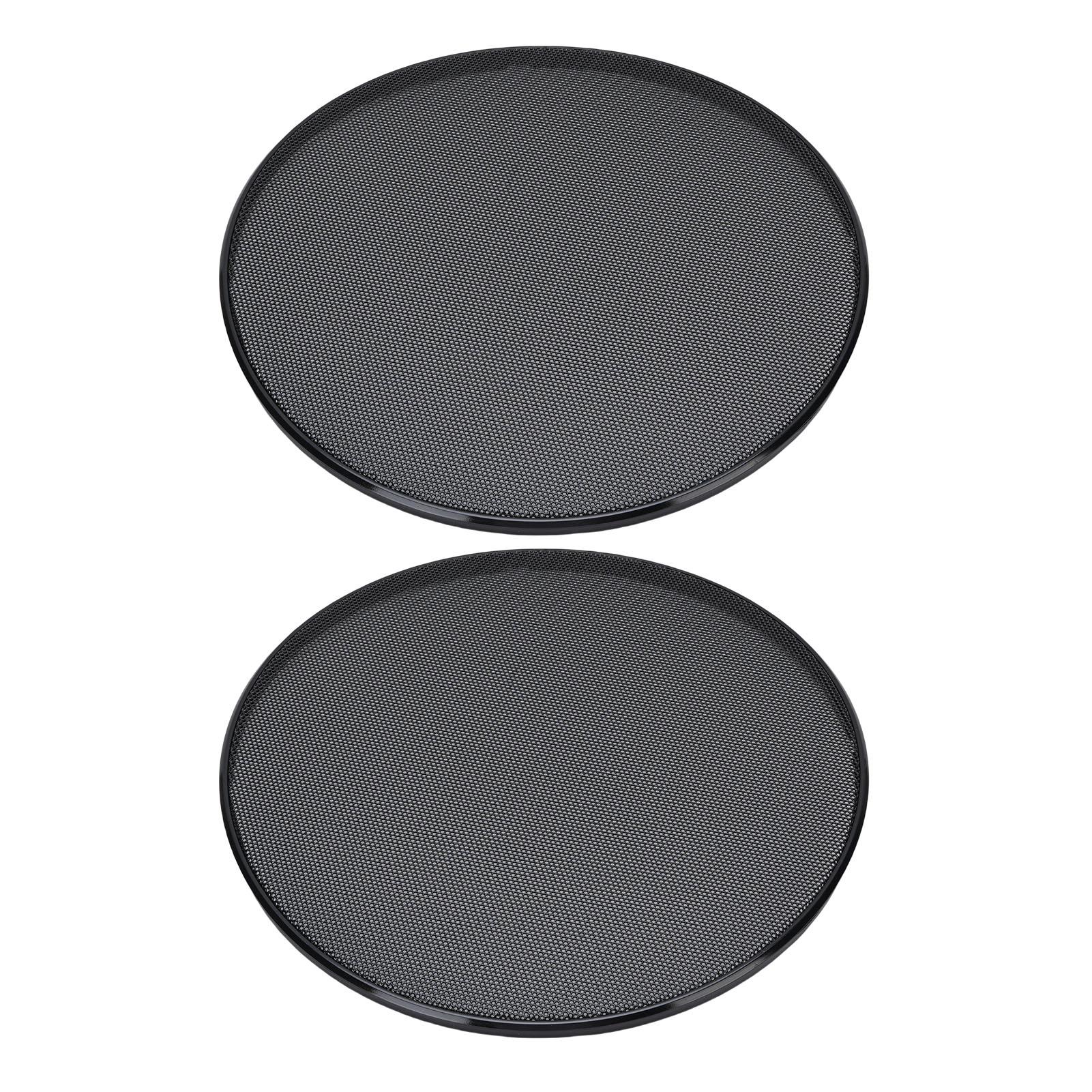 2PCS Round Speaker Grill Covers Car Speaker Subwoofer Guard Protector DIY Speaker Accessories Outer Diameter 220mm