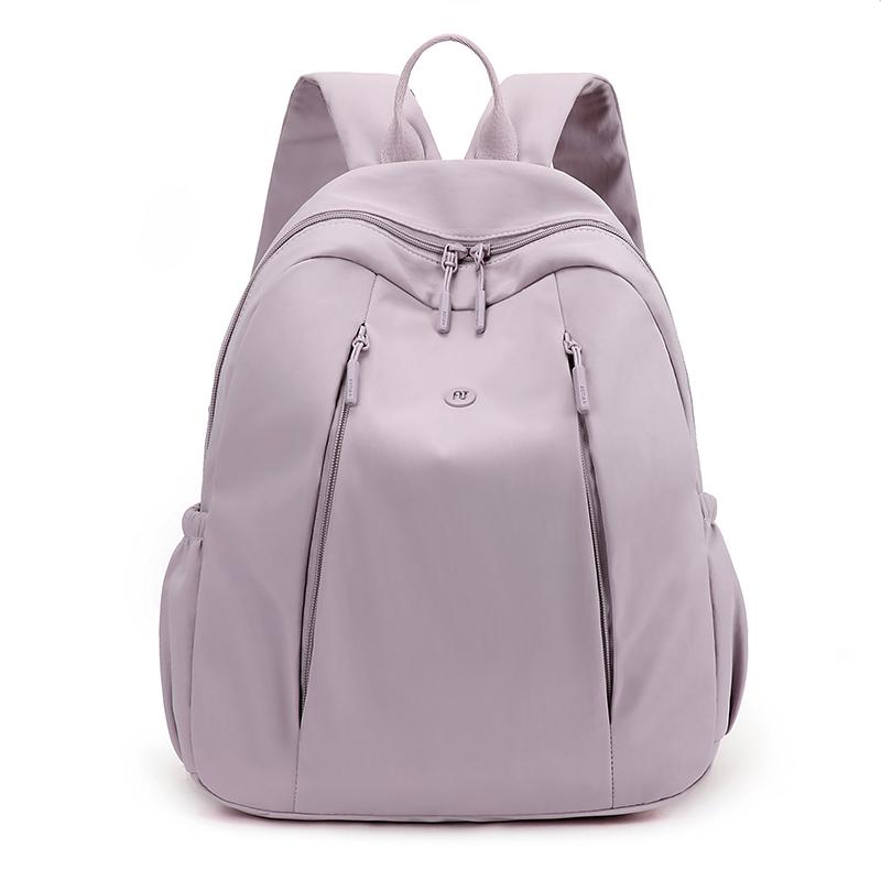 Dámský batoh jednobarevný studentský školní batoh