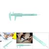 Plastic Vernier Caliper 150mm Length Sliding Gauge Ruler Double Scale Measuring Tool  For Students