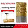 High-Speed Steel Wear-Resistant Twist Drill Bits and Hole Punch Set for Woodworking