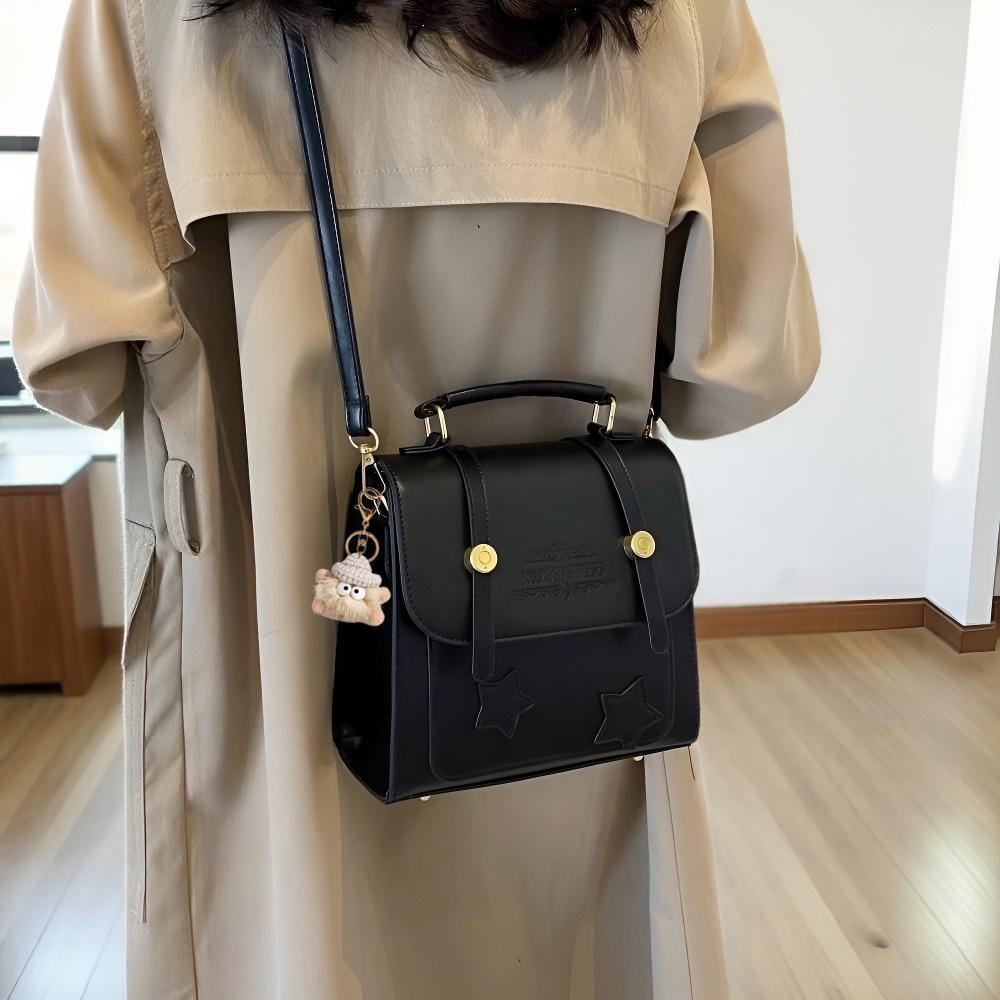 Japanese Backpack Women's Backpack Niche Design Bag 2025 New Trendy Fashion Versatile Messenger Bag Handbag